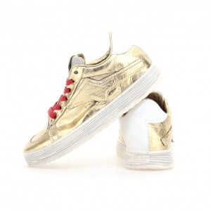 A.S.98 Adria Sneakers Dam Guld | SE-RH1428095