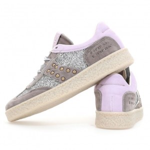 A.S.98 Roxy Sneakers Dam Lila Grå | SE-VP1724689