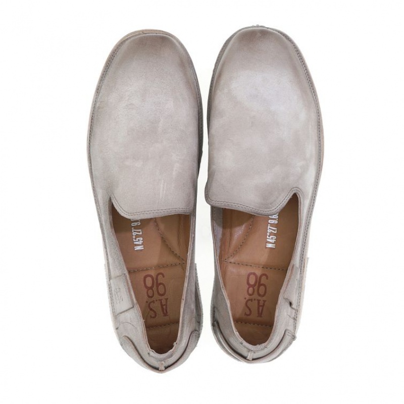 A.S.98 Alberic flat shoes Herr Grå | SE-JS4032961