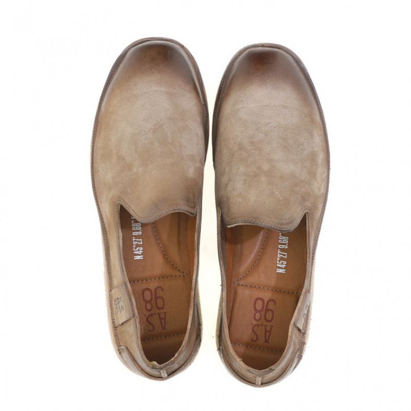 A.S.98 Alberic flat shoes Herr Ljusbruna | SE-LP9310586