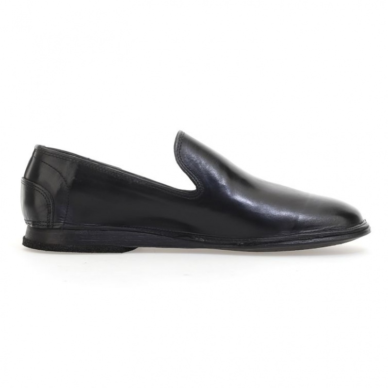 A.S.98 Alberic flat shoes Herr Svarta | SE-LP6789413