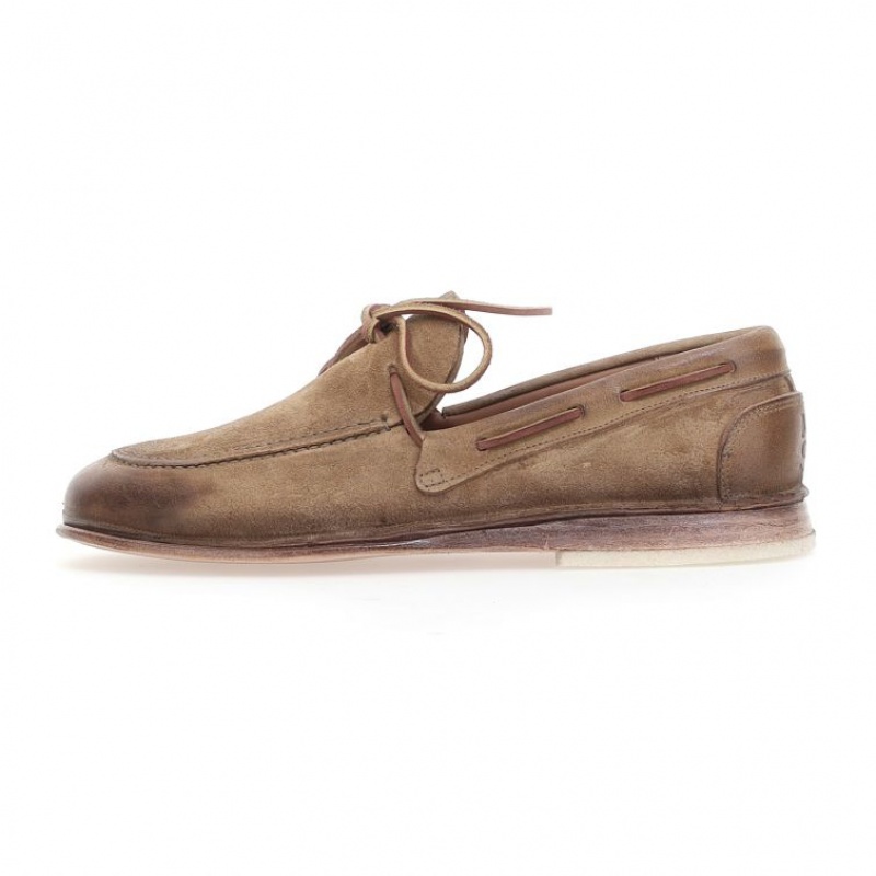 A.S.98 Aldous flat shoes Herr Ljusbruna | SE-VO5786294