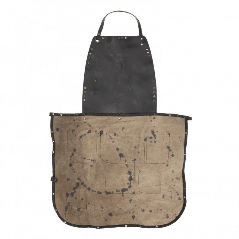 A.S.98 Apron Darin Väskor Unisex Choklad | SE-VR3249617