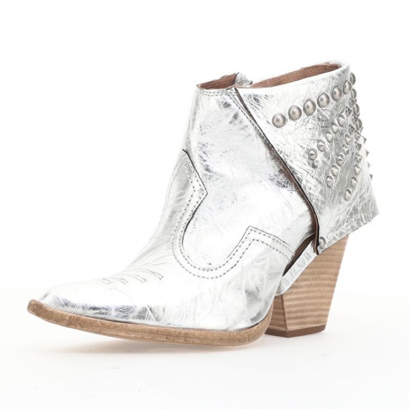 A.S.98 Blondie Ankle boots Dam Silver | SE-AG0375164