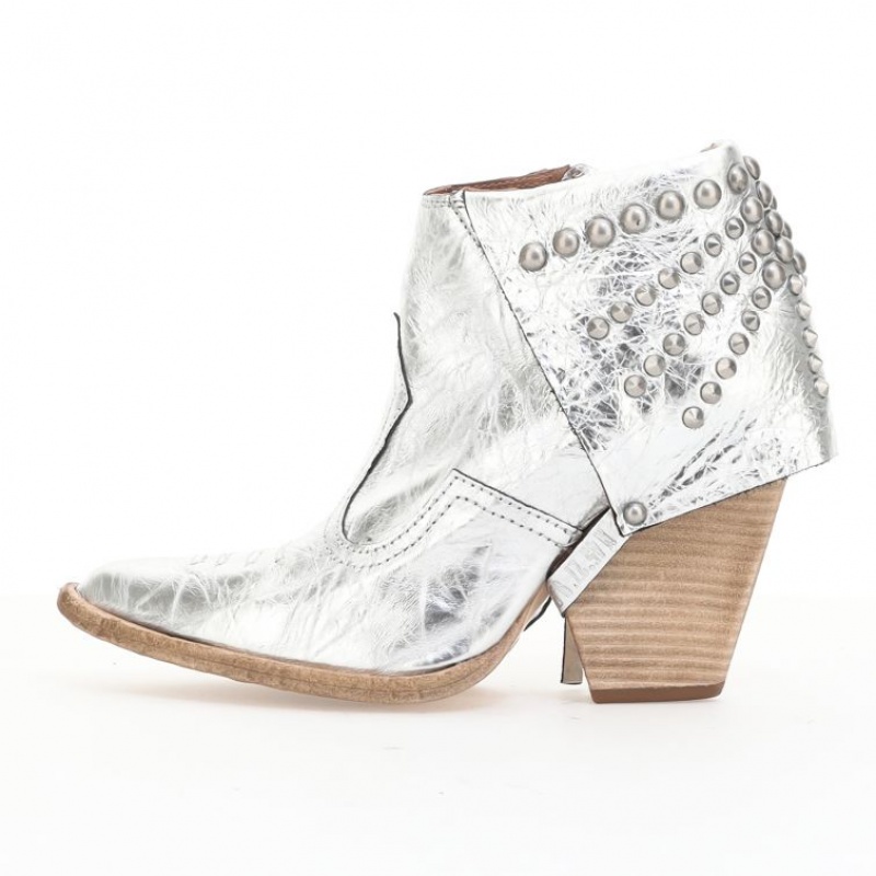 A.S.98 Blondie Ankle boots Dam Silver | SE-AG0375164