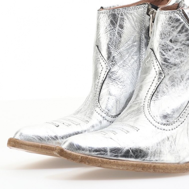 A.S.98 Blondie Ankle boots Dam Silver | SE-AG0375164