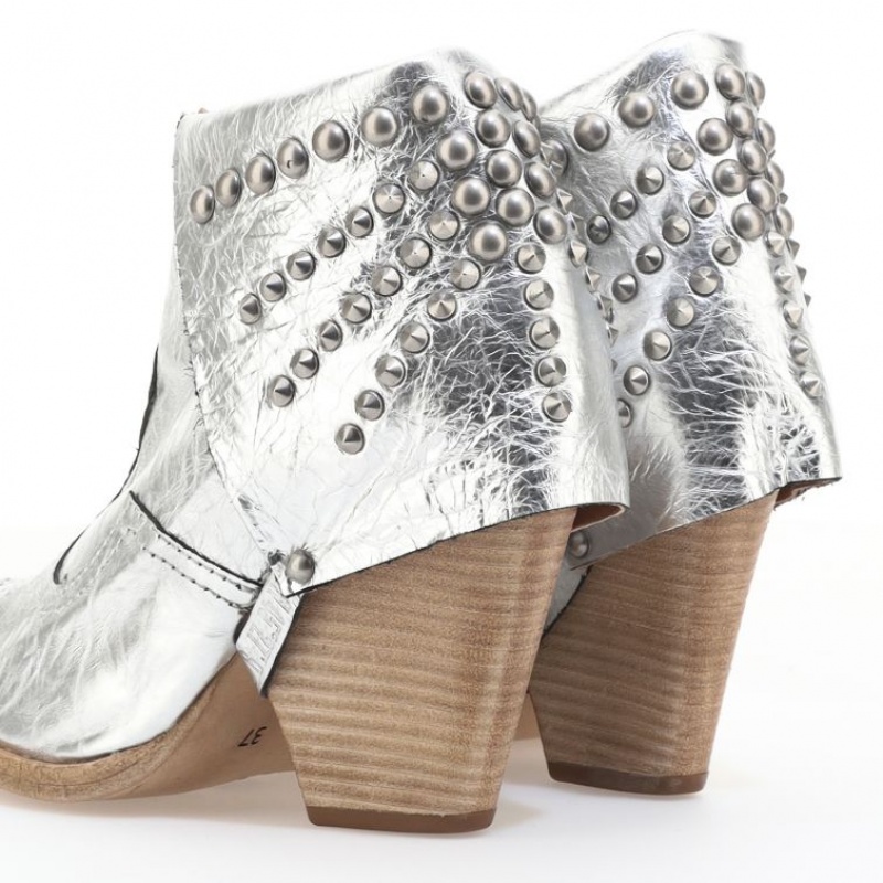 A.S.98 Blondie Ankle boots Dam Silver | SE-AG0375164