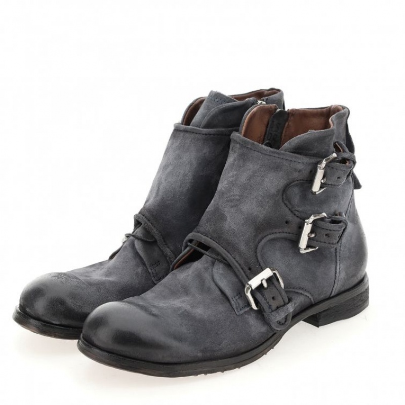 A.S.98 Clash 401202 Ankle boots Herr Marinblå | SE-UO7890634