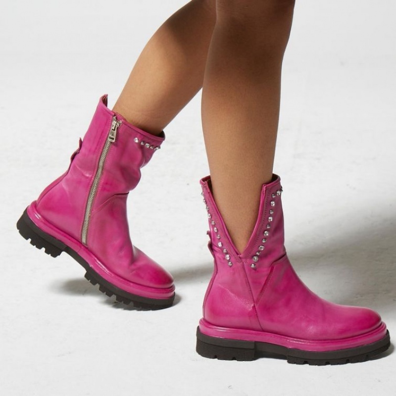 A.S.98 Heavenlux Ankle boots Dam Fuchsia | SE-IE9651083