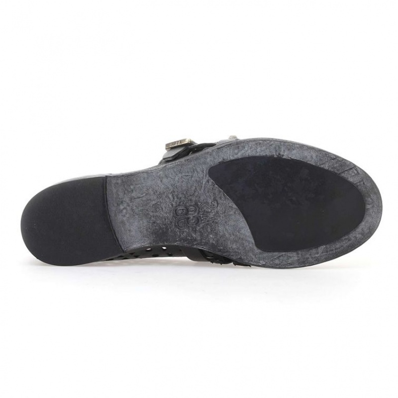 A.S.98 Jade flat shoes Dam Svarta | SE-GL6714295