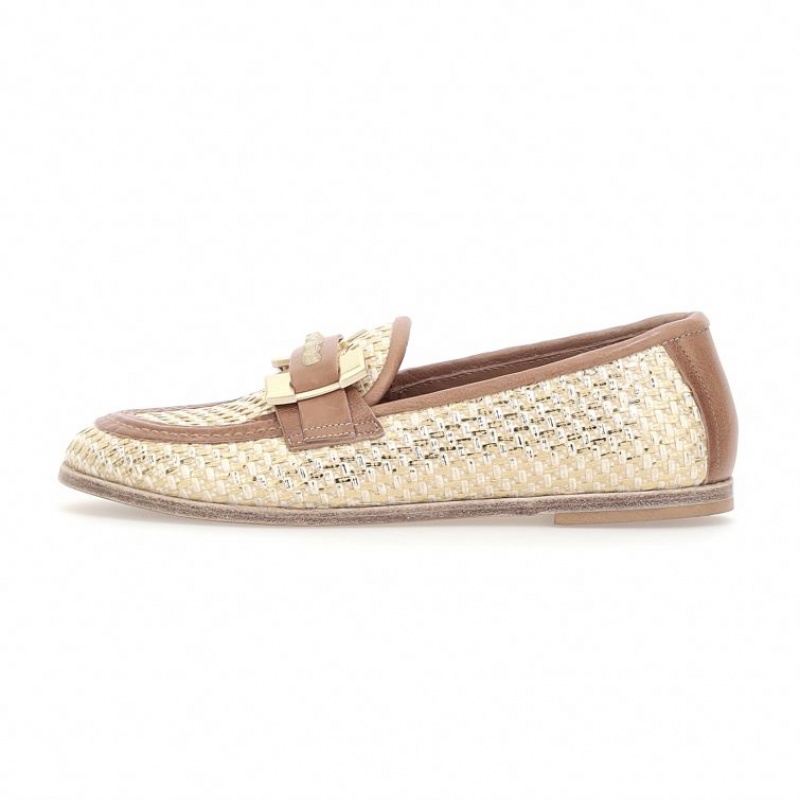 A.S.98 Janele flat shoes Dam Guld | SE-VT3458210