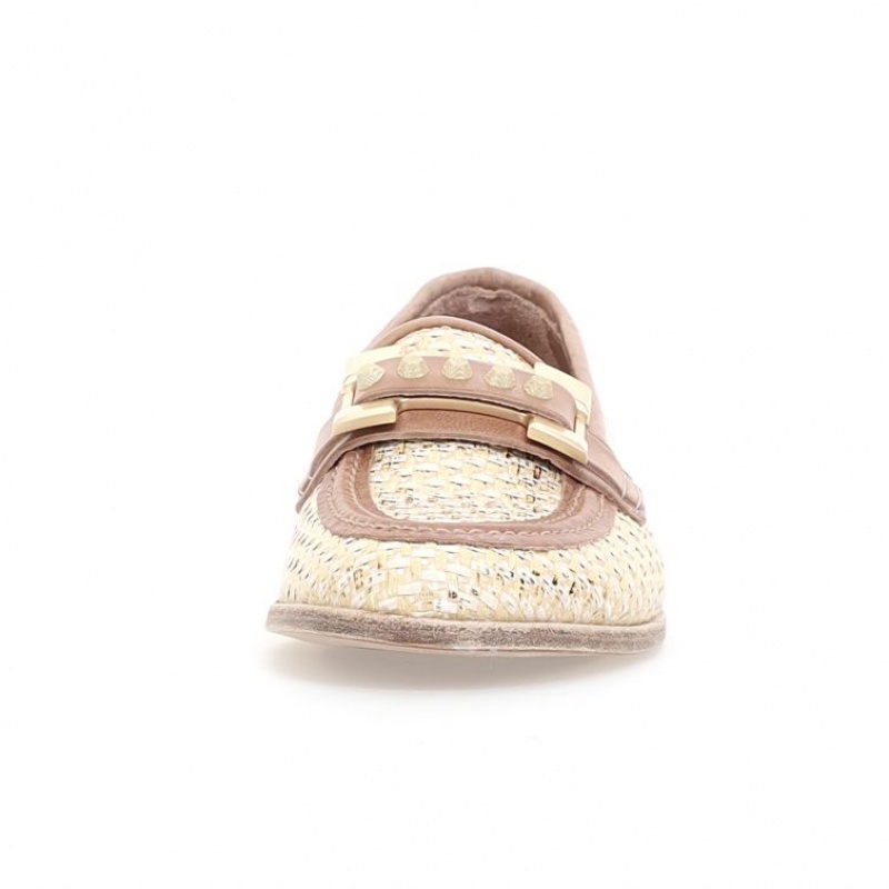 A.S.98 Janele flat shoes Dam Guld | SE-VT3458210