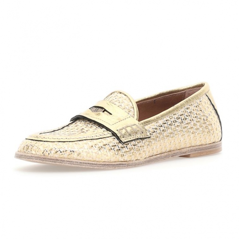 A.S.98 Janene flat shoes Dam Guld | SE-MT1402867