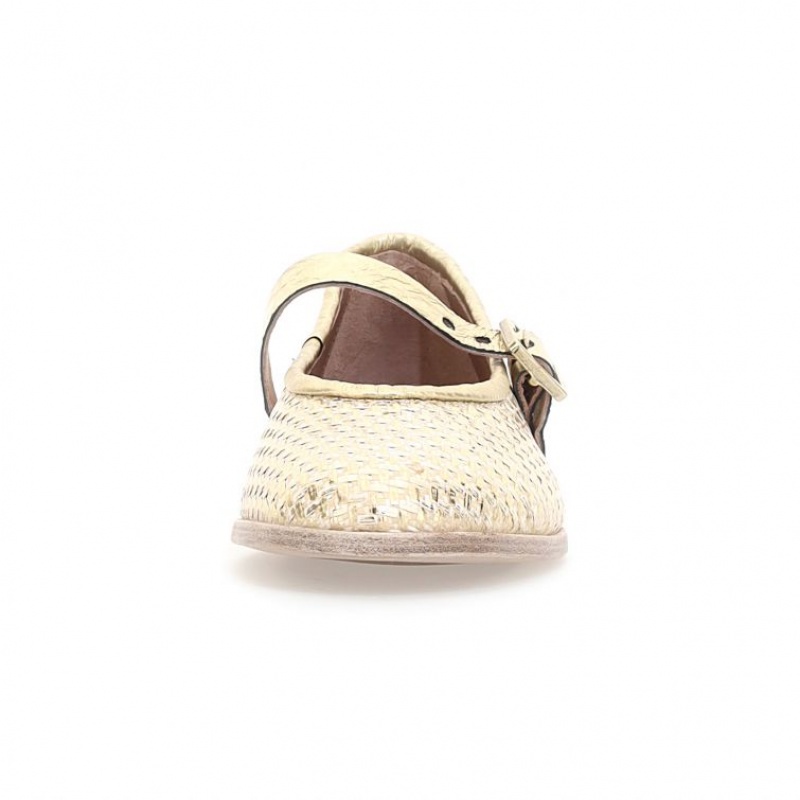 A.S.98 Janet flat shoes Dam Guld | SE-PF0435986