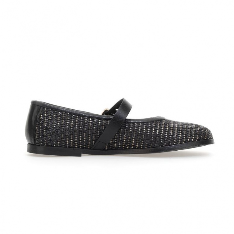 A.S.98 Janet flat shoes Dam Svarta | SE-AZ4096253