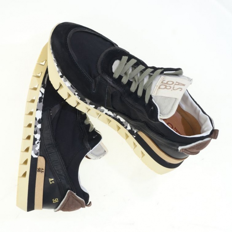 A.S.98 Julian Sneakers Herr Svarta | SE-XC0891657