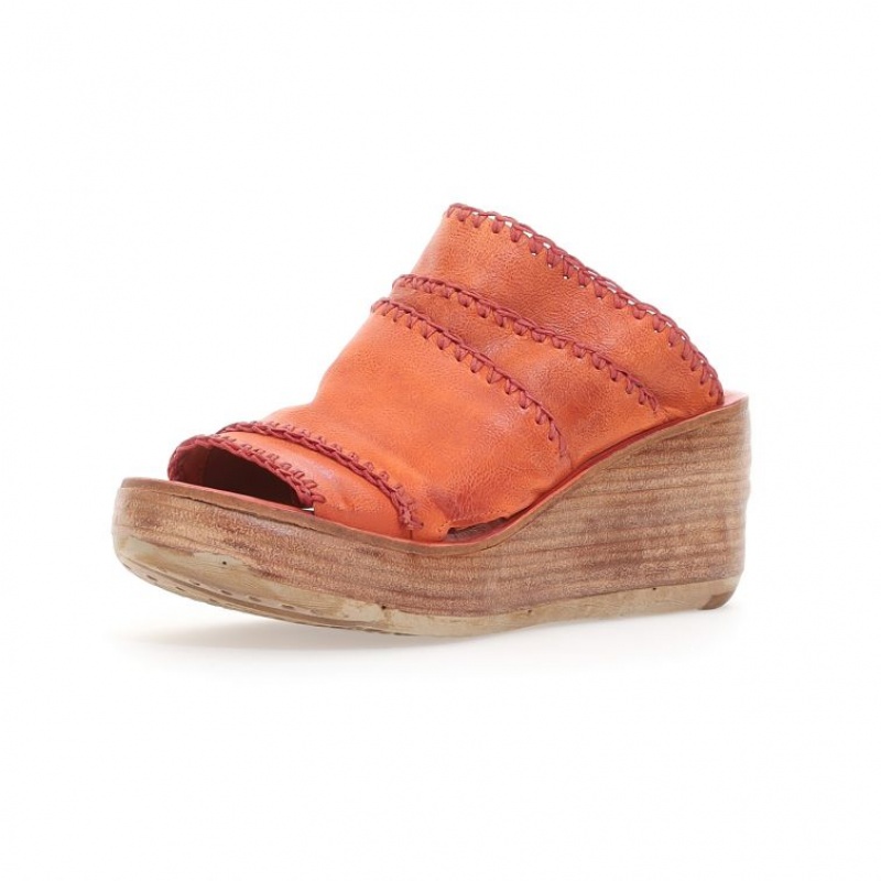 A.S.98 Nivek Sandaler Dam Orange | SE-XM7046138