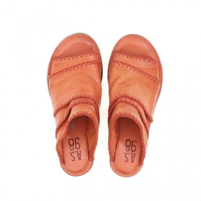 A.S.98 Nivek Sandaler Dam Orange | SE-XM7046138