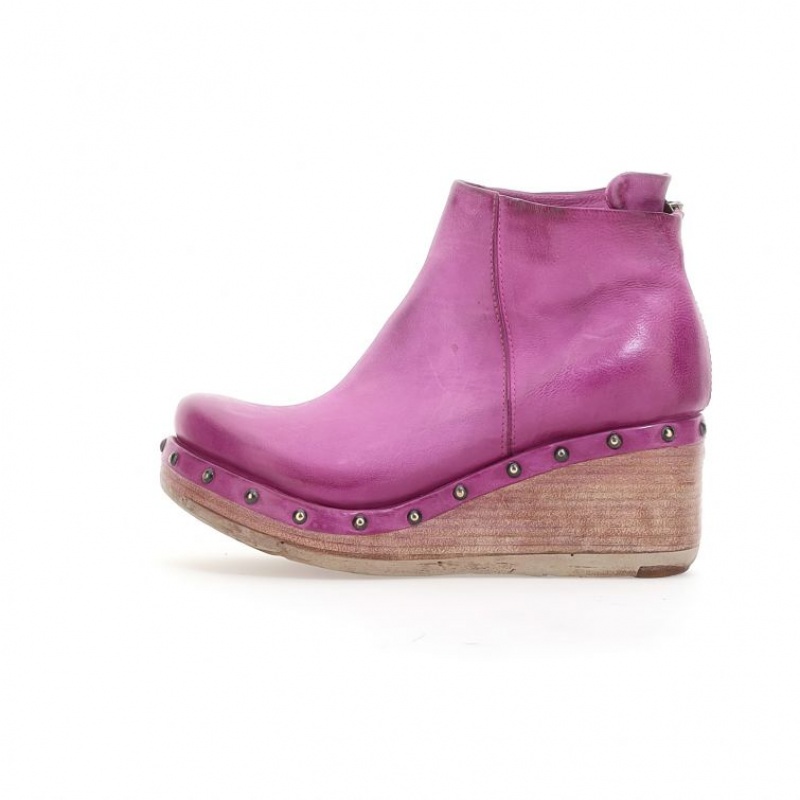 A.S.98 Pancras Ankle boots Dam Fuchsia | SE-BF1596047