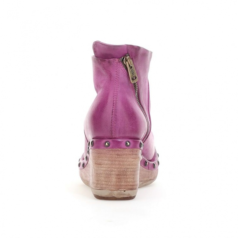 A.S.98 Pancras Ankle boots Dam Fuchsia | SE-BF1596047