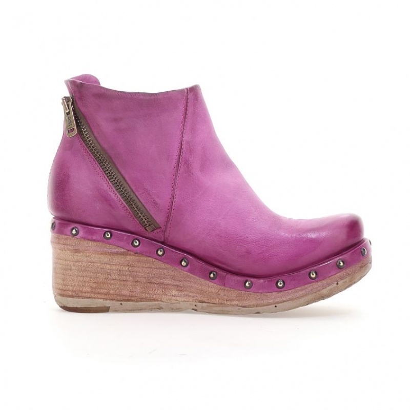 A.S.98 Pancras Ankle boots Dam Fuchsia | SE-BF1596047