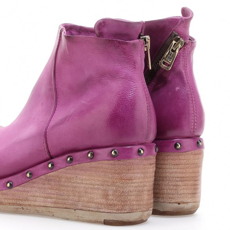 A.S.98 Pancras Ankle boots Dam Fuchsia | SE-BF1596047