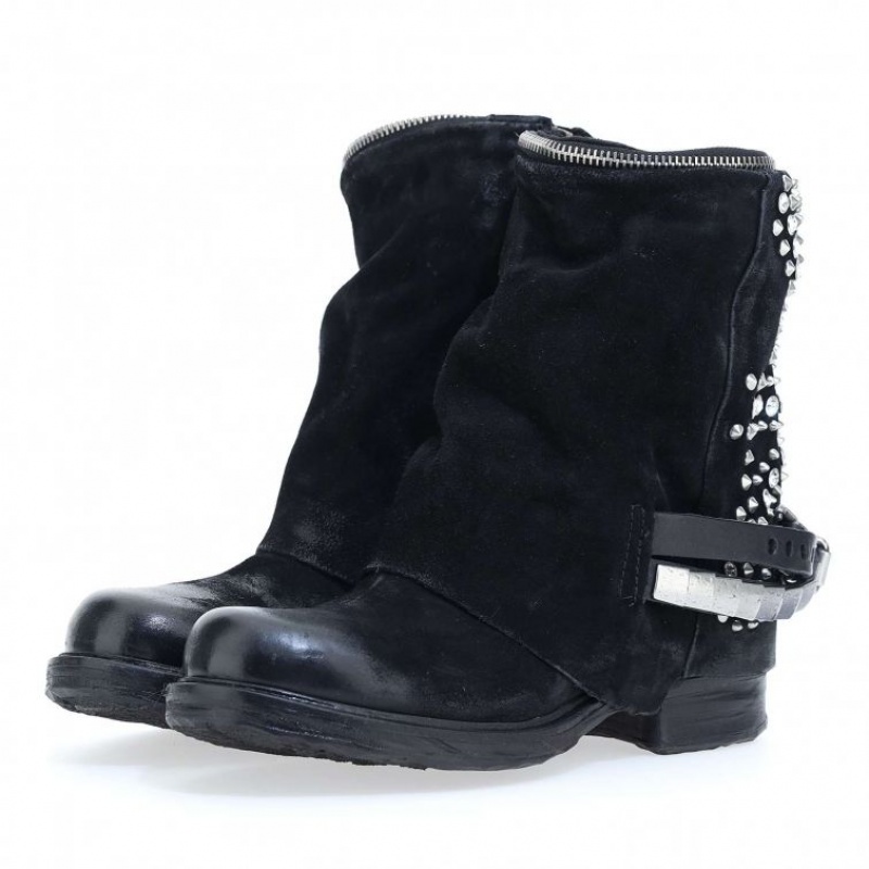 A.S.98 Saint-Shine Ankle boots Dam Svarta | SE-TQ8423150