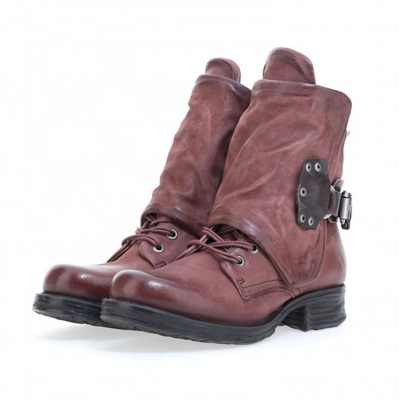 A.S.98 Saintec 259211 Ankle boots Dam Röda | SE-YQ4087395