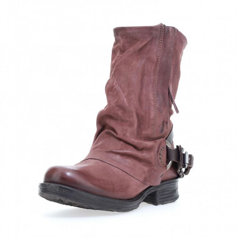 A.S.98 Saintec 259214 Ankle boots Dam Röda | SE-RY5027649