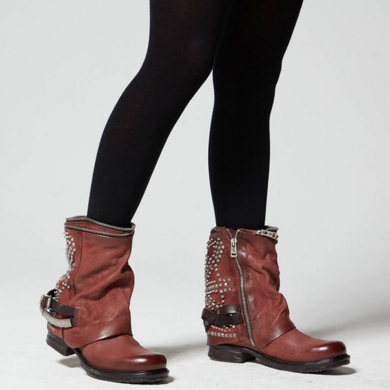 A.S.98 Saintec 259216 Ankle boots Dam Röda | SE-HF5812639