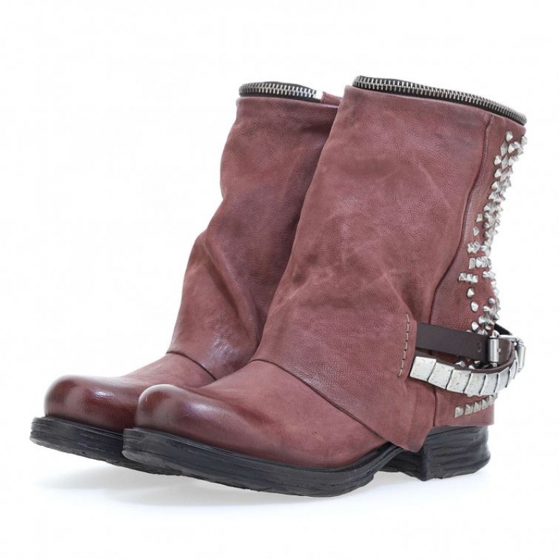 A.S.98 Saintec 259216 Ankle boots Dam Röda | SE-HF5812639