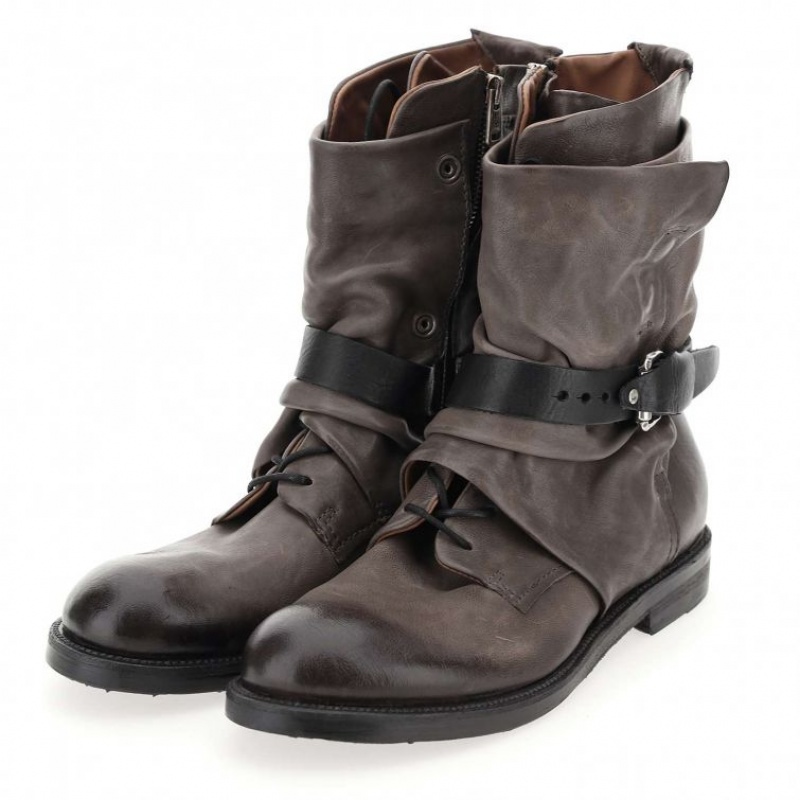 A.S.98 Samurai 347226 Ankle boots Herr Grå | SE-AP6532481