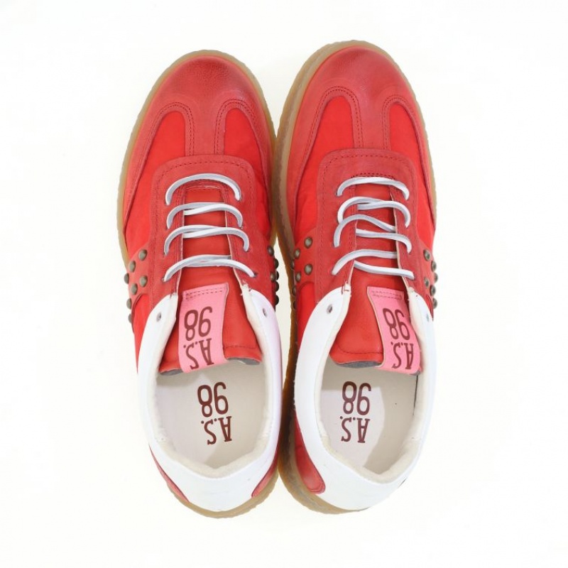 A.S.98 Waldo Sneakers Herr Röda | SE-HG0169238