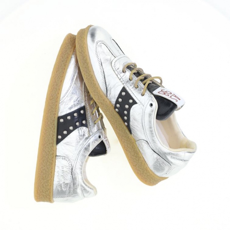 A.S.98 Waldo Sneakers Herr Silver | SE-PU3940716