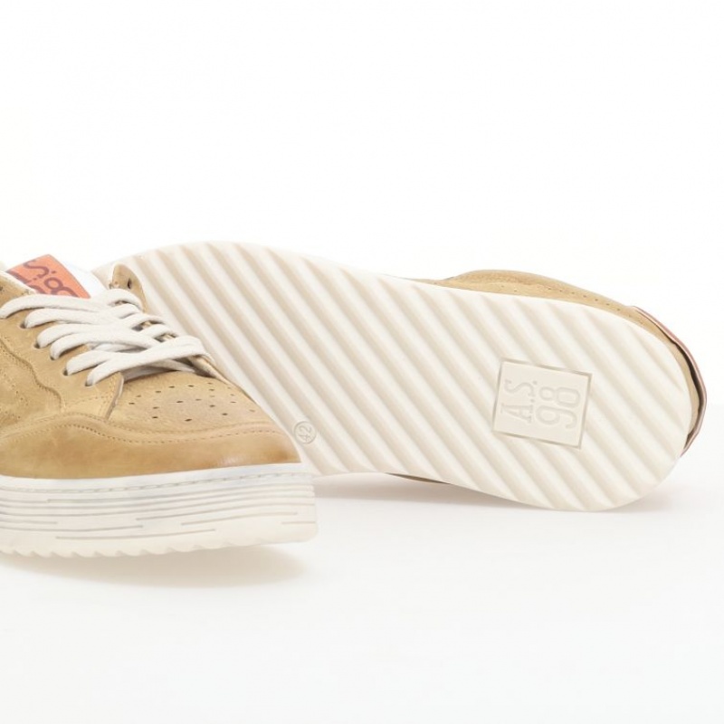 A.S.98 Yorik Sneakers Herr Khaki | SE-CU3246780