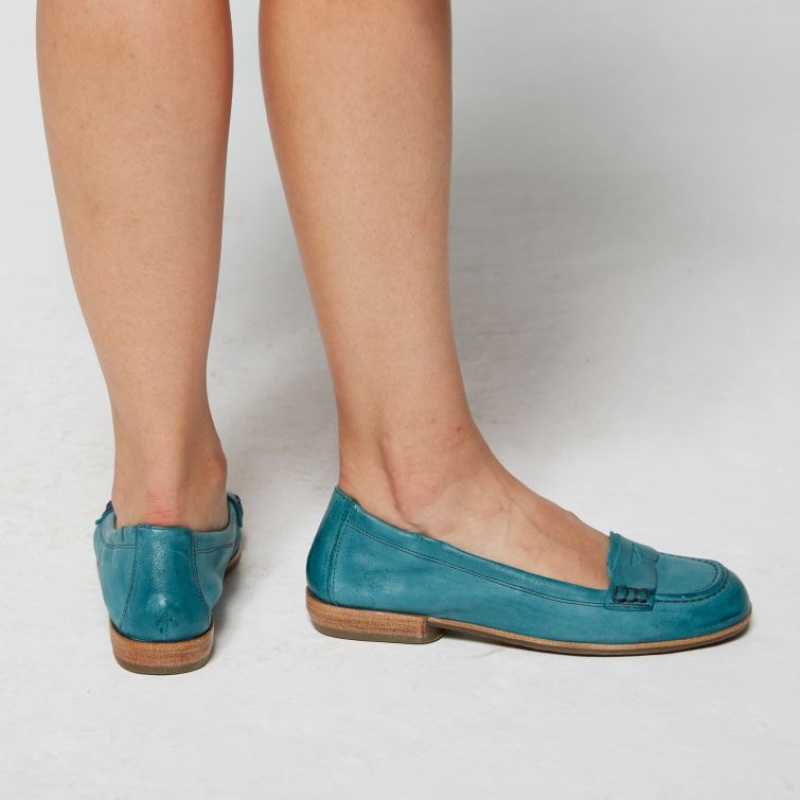 A.S.98 Zavia flat shoes Dam Gröna | SE-HV9261385