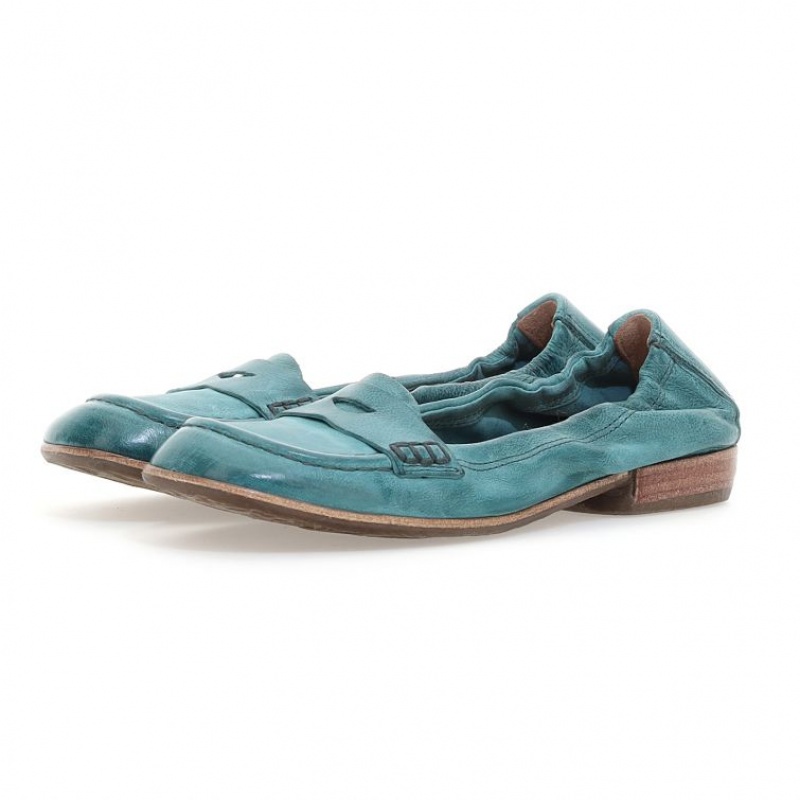 A.S.98 Zavia flat shoes Dam Gröna | SE-HV9261385