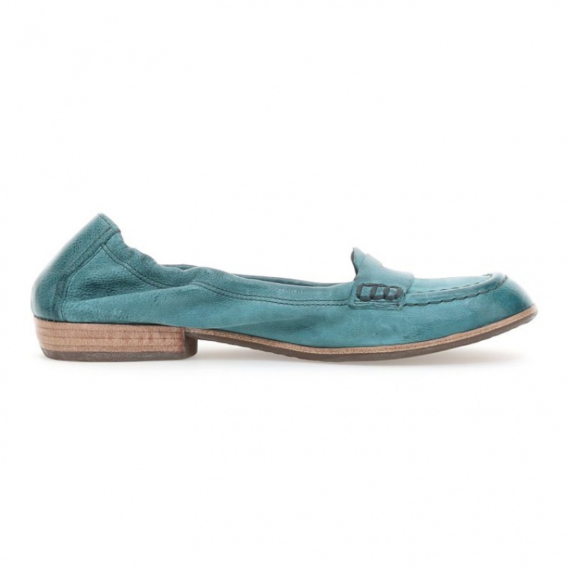 A.S.98 Zavia flat shoes Dam Gröna | SE-HV9261385