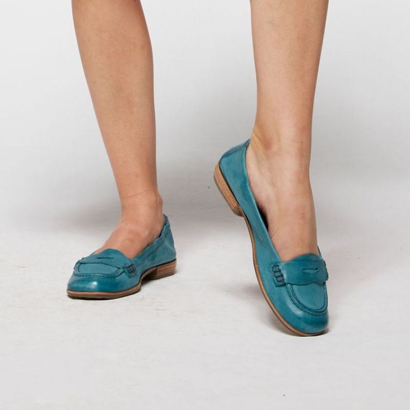 A.S.98 Zavia flat shoes Dam Gröna | SE-HV9261385