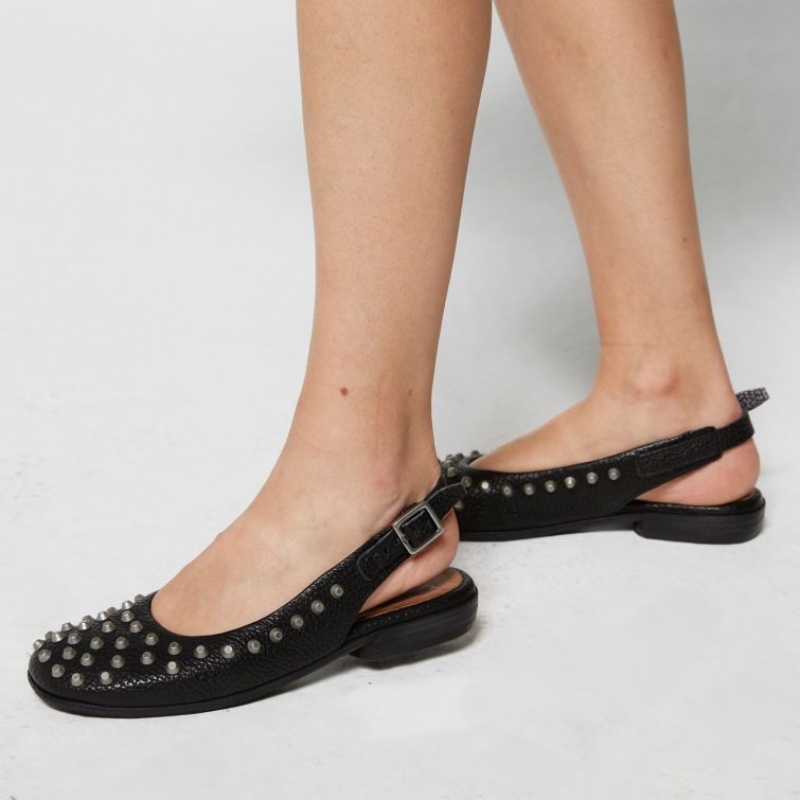 A.S.98 Zola flat shoes Dam Svarta | SE-EC8601572