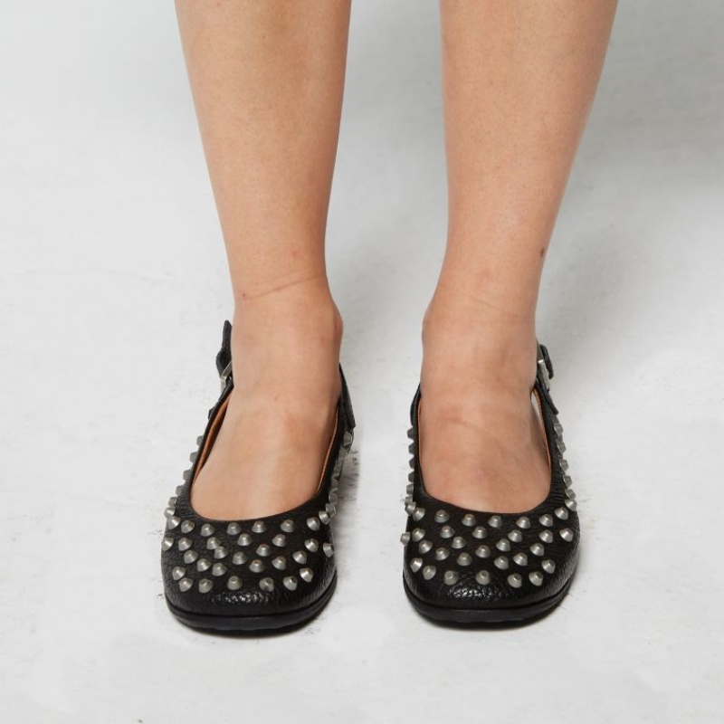 A.S.98 Zola flat shoes Dam Svarta | SE-EC8601572