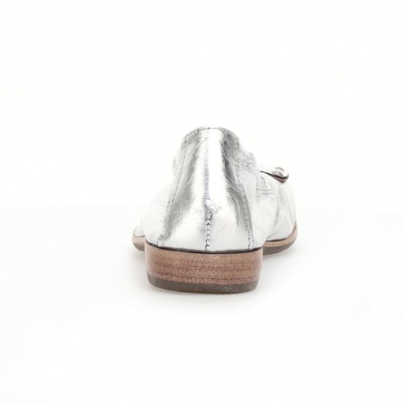 A.S.98 Zula flat shoes Dam Silver | SE-WH1536824